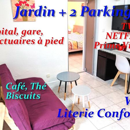 Au Petit Marcadal **Sanctuaires, Hopital, Gare** Apartman Lourdes Kültér fotó
